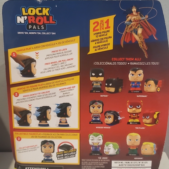 DC Lock N Roll Wonder Woman - Picture 6 of 8